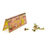 Δύο Μεντεσέδες Ορειχάλκινοι Βιδωτοί Γενικής Χρήσης - Image 3