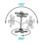 Ισχυρή Βάση Κινητού Με Μικροβεντούζες Βαθύ Γκρί - Image 2