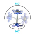 Ισχυρή Βάση Κινητού Με Μικροβεντούζες Μπλε - Image 2