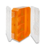 Κασετίνα Οργάνωσης Dual Side 10 Θέσεων πορτοκαλί medium - Image 2