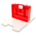 Κασετίνα Οργάνωσης Dual Side 22 Θέσεων κόκκινη big - Image 2