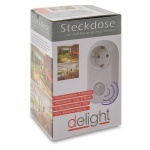 Πρίζα με ανιχνευτή κίνησης PIR - Image 2