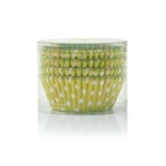 Κυπελάκια Muffin Κίτρινο-Λευκό 100 τεμάχια - Image 2