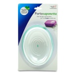 Σαπουνοθήκη Λευκό-Πράσινο - Image 2