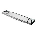 Εσωτερική Ηλιοπροστασία Παρμπρίζ 130X60 Ασημί - Image 2