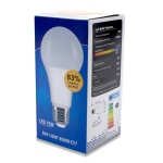 Λάμπα LED 15W (135W) 6500K E27 125mm x 60mm - Image 3