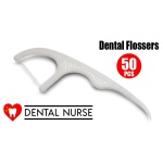 Έυχρηστα Οδοντικά Νήματα με πλαστική λαβή (50 τμχ.) - Image 2