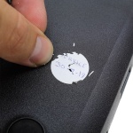 40 Αυτοκόλλητα Εγγύησης Θρυμματιζόμενα Στρόγγυλα - Image 2