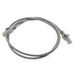 Καλώδιο Ethernet  1m CAT 5E Γκρι - Image 2