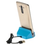 Docking Station Micro Usb Charge-Data Blue - Image 3