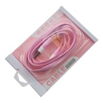 Καλώδιο Φόρτισης - Δεδομένων Micro Usb Ροζ 1.2m - Image 2