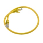 Καλώδιο Ethernet 0.5m CAT 6E Κίτρινο - Image 3