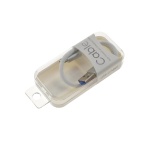 Καλώδιο Φόρτισης-Δεδομένων Micro Usb 26cm Λευκό - Image 2