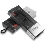 Magnetic Metal Headset BT V4.2 MS-T15 Black - Image 2