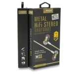 Metal Stereo Hi-Fi Handsfree M13 Gold - Image 2