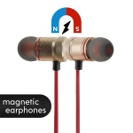 BT Sport Magnetic Handsfree RY-1 Red - Image 2