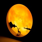 Μοντέρνο Επιτραπέζιο Φωτιστικό Nature Sunset - Image 3