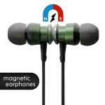Magnetic BT Headset AZ-29 Green - Image 2