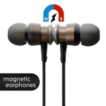 Magnetic BT Headset AZ-29 Gold - Image 2