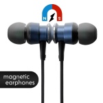 Magnetic BT Headset AZ-29 Blue - Image 2
