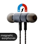 Magnetic BT Headset AZ-26 Gray - Image 2