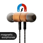 Magnetic BT Headset AZ-26 Gold - Image 2