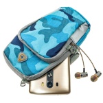 Θήκη τηλεφώνου για μπράτσο (blue-camo) - Image 2