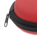 Stereo Hi-Fi Earphones Red + Θήκη - Image 2