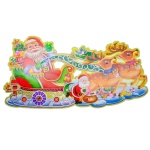 Χριστουγεννιάτικη Διακόσμηση Τοίχου 3D 80*40cm - Image 2