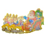 Χριστουγεννιάτικη Διακόσμηση Τοίχου 3D 50*68cm - Image 2