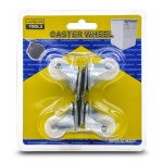 Ροδάκια Επίπλων Περιστρεφόμενα 4 τεμάχια - Image 3