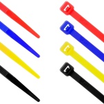 100 Δεματικά Καλωδίων 4 Χρωμάτων - Image 2