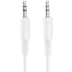 Καλώδιο AUX (3.5mm) 1m Λευκό - Image 2