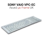 Πληκτρολόγιο SONY VAIO VPC EC WITH FRAME WHITE - Image 2