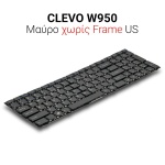 Πληκτρολόγιο CLEVO W950 NO FRAME US - Image 2