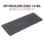 Πληκτρολόγιο HP SLEEKBOOK 14-B000 WITH FRAME US - Image 2