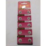 Αλκαλικές μπαταρίες - AG4/LR626H/377A - 1.5V - 10pcs - 681040 - Image 2