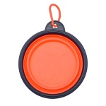 Κύπελλο Σιλικόνης Νερού Κατοικίδιου Πορτοκαλί - Image 2