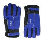 Γάντια Σκι "Snow" Μπλε/Μαύρο - Image 2