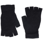 Γάντια Κοφτά Μαύρο - Image 2