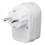 GOOBAY αντάπτορας ρεύματος 51270, προστασία ρεύματος, schuko 16A, λευκός - Image 2