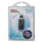 POWERTECH κάρτα ήχου USB CAB-U036, 5.1CH, έξοδος μικροφώνου & ακουστικού - Image 2