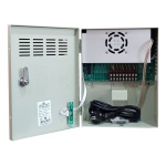 POWERTECH τροφοδοτικό CP1209-20A-B για CCTV-Alarm, DC12V 20A, 9 κανάλια