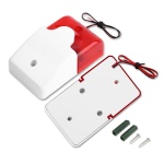 Σειρήνα πανικού Piezzo εσωτερικού χώρου HS-157, 12V, Red - Image 2