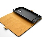 POWERTECH Θήκη Elegance Leather για Leagoo M8/M8 Pro, Black - Image 2