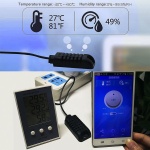 SONOFF Aισθητήρας θερμοκρασίας και υγρασίας SI7021, WiFi, 2.5mm, μαύρο - Image 5