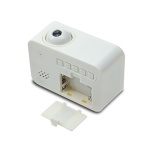 Ψηφιακό Ρολόϊ LED Projector Λευκό - Image 2