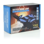 4σε1 Κόρνα-Προβολέας-Βάση Κινητού-Powerbank Ποδηλάτου BLUE - Image 2