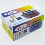 Ηχοσύστημα RADIO MP3 Player FP-202U Μαύρο - Image 2