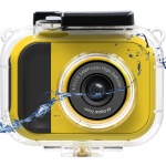 Lamtech 2in1 Action Camera Full HD (1080p) Υποβρύχια (με Θήκη) Κίτρινη με Οθόνη 2" - Image 2